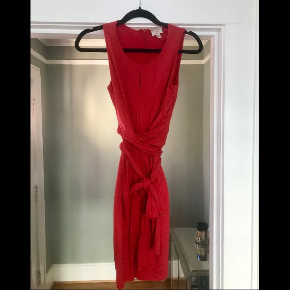Red dress